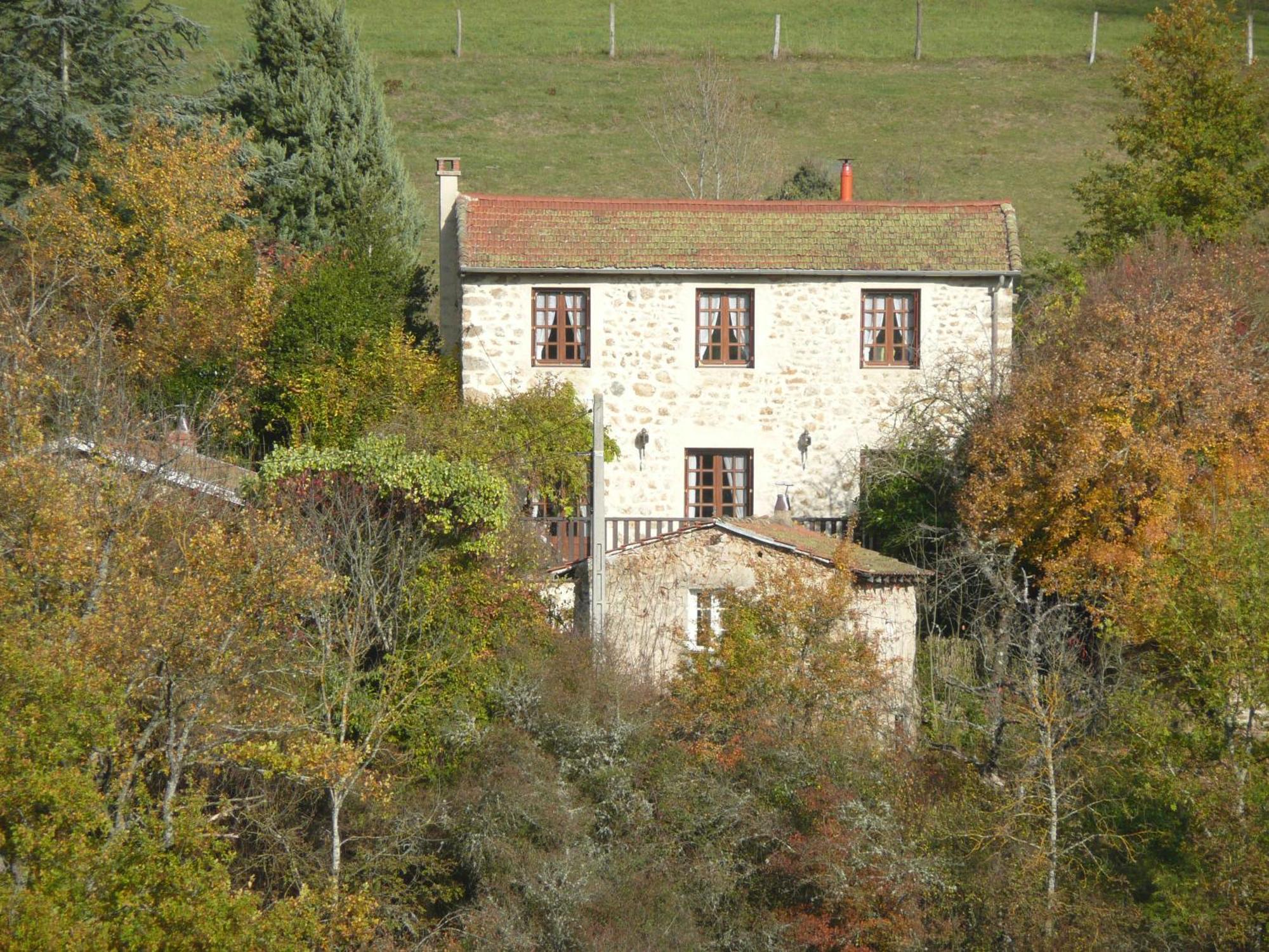 Vila Gite La Grange De L'Effraie Beauzac Exteriér fotografie